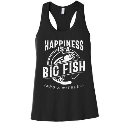 Lucky Fishing Do Not Wash Vintage Fishing Lover Women's Racerback Tank