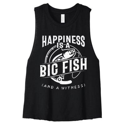 Lucky Fishing Do Not Wash Vintage Fishing Lover Women's Racerback Cropped Tank