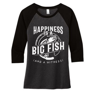 Lucky Fishing Do Not Wash Vintage Fishing Lover Women's Tri-Blend 3/4-Sleeve Raglan Shirt