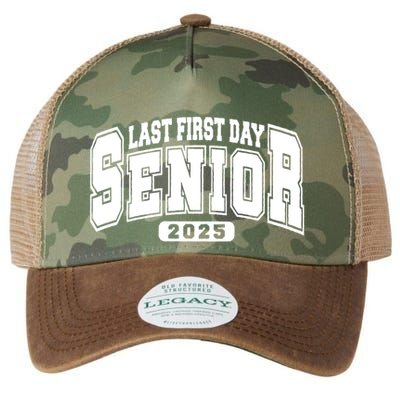 Last First Day Senior 2025 Class Of 2025 Back To School Legacy Tie Dye Trucker Hat