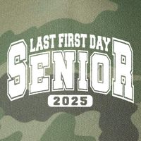 Last First Day Senior 2025 Class Of 2025 Back To School Legacy Tie Dye Trucker Hat