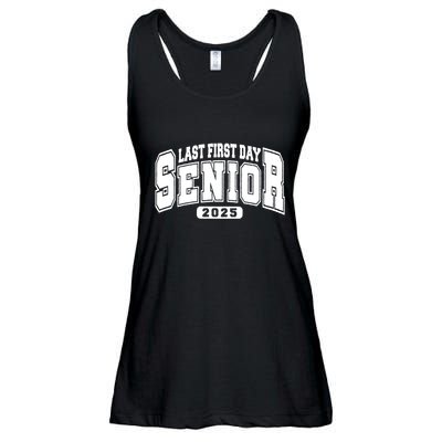 Last First Day Senior 2025 Class Of 2025 Back To School Ladies Essential Flowy Tank