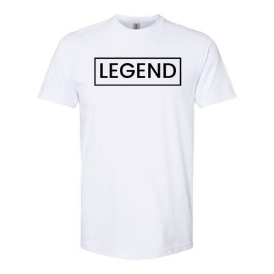 Legend For Dad Legend And Legacy Father And Son Softstyle® CVC T-Shirt