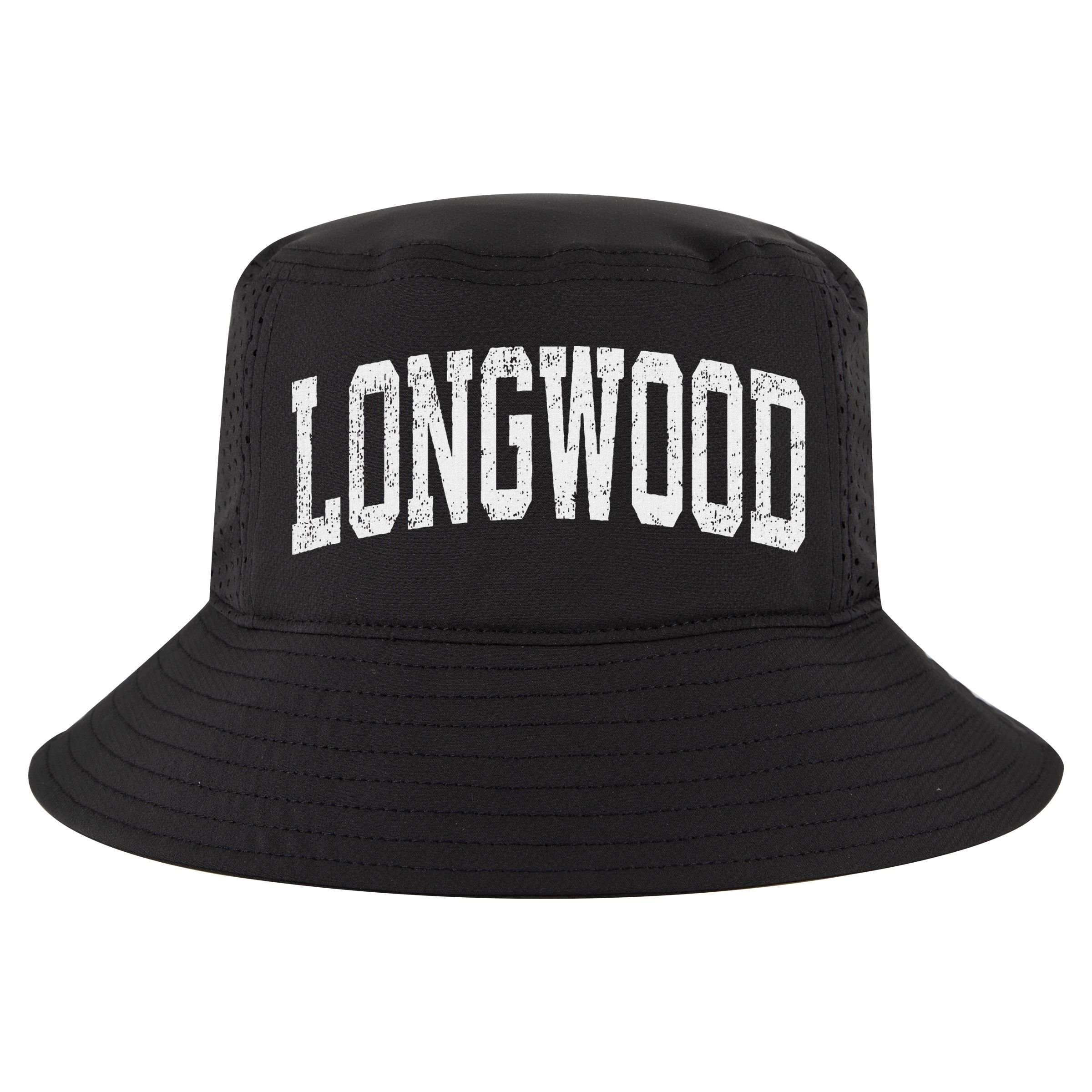 Longwood Florida Fl Vintage Athletic Sports Design Cool Comfort Performance Bucket Hat