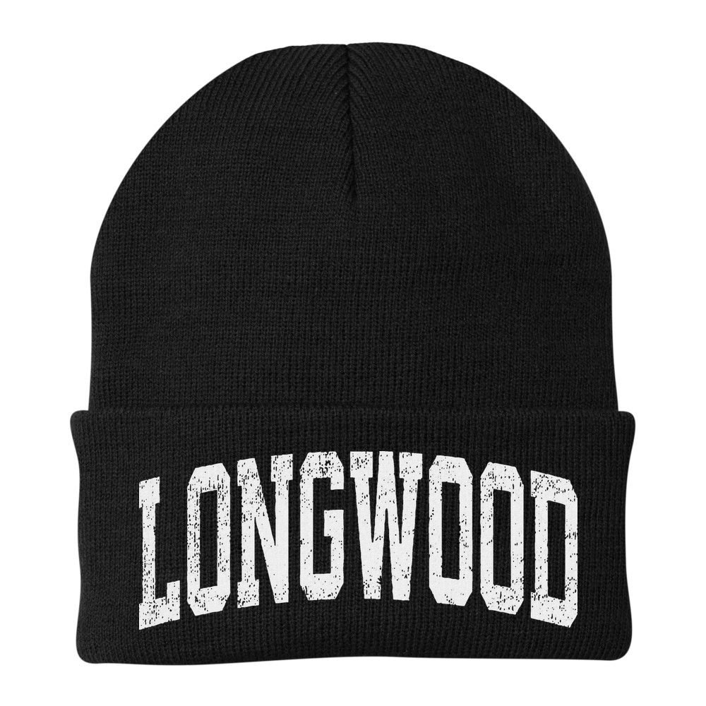 Longwood Florida Fl Vintage Athletic Sports Design Beanie
