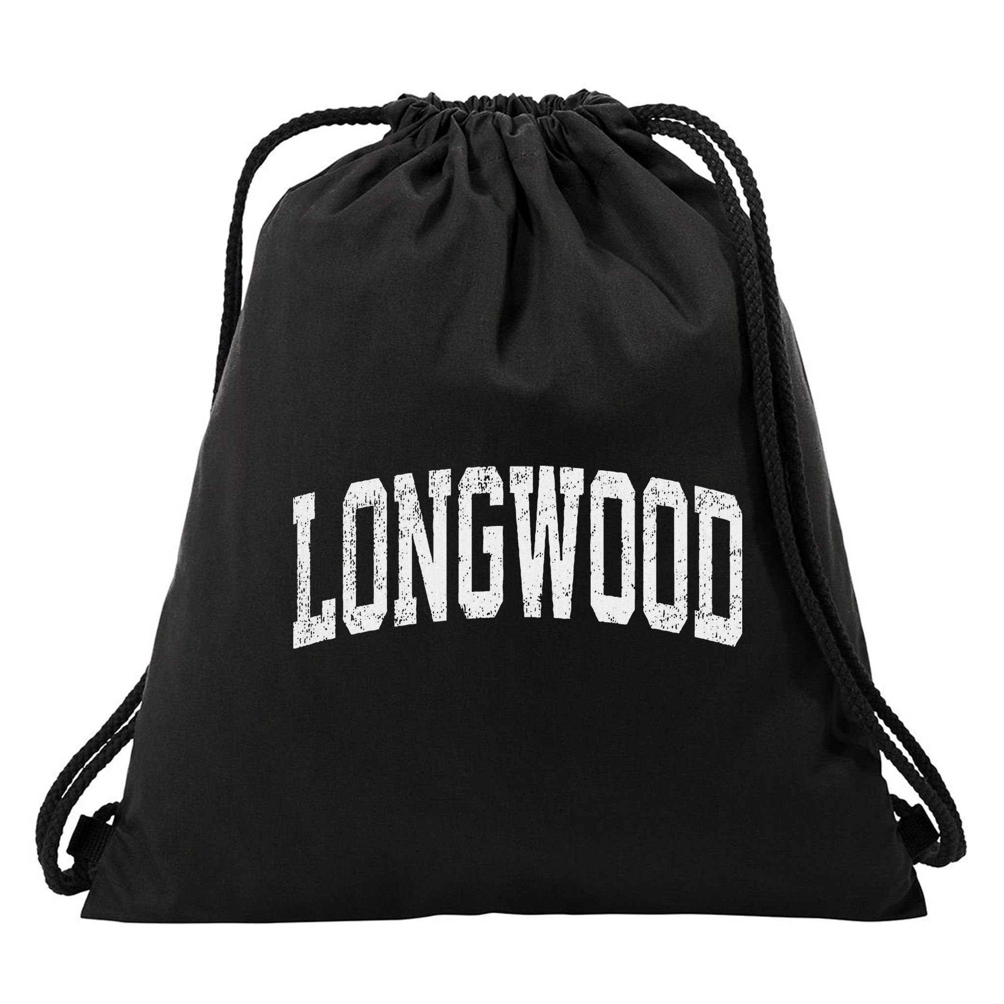 Longwood Florida Fl Vintage Athletic Sports Design Drawstring Bag