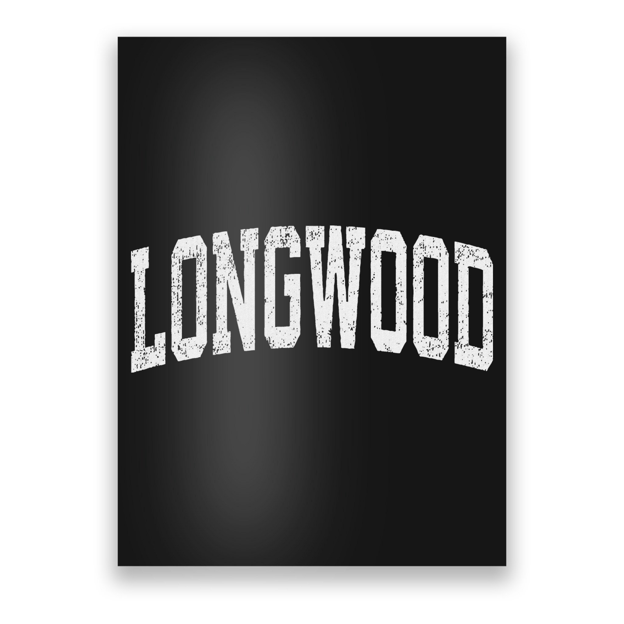 Longwood Florida Fl Vintage Athletic Sports Design Poster