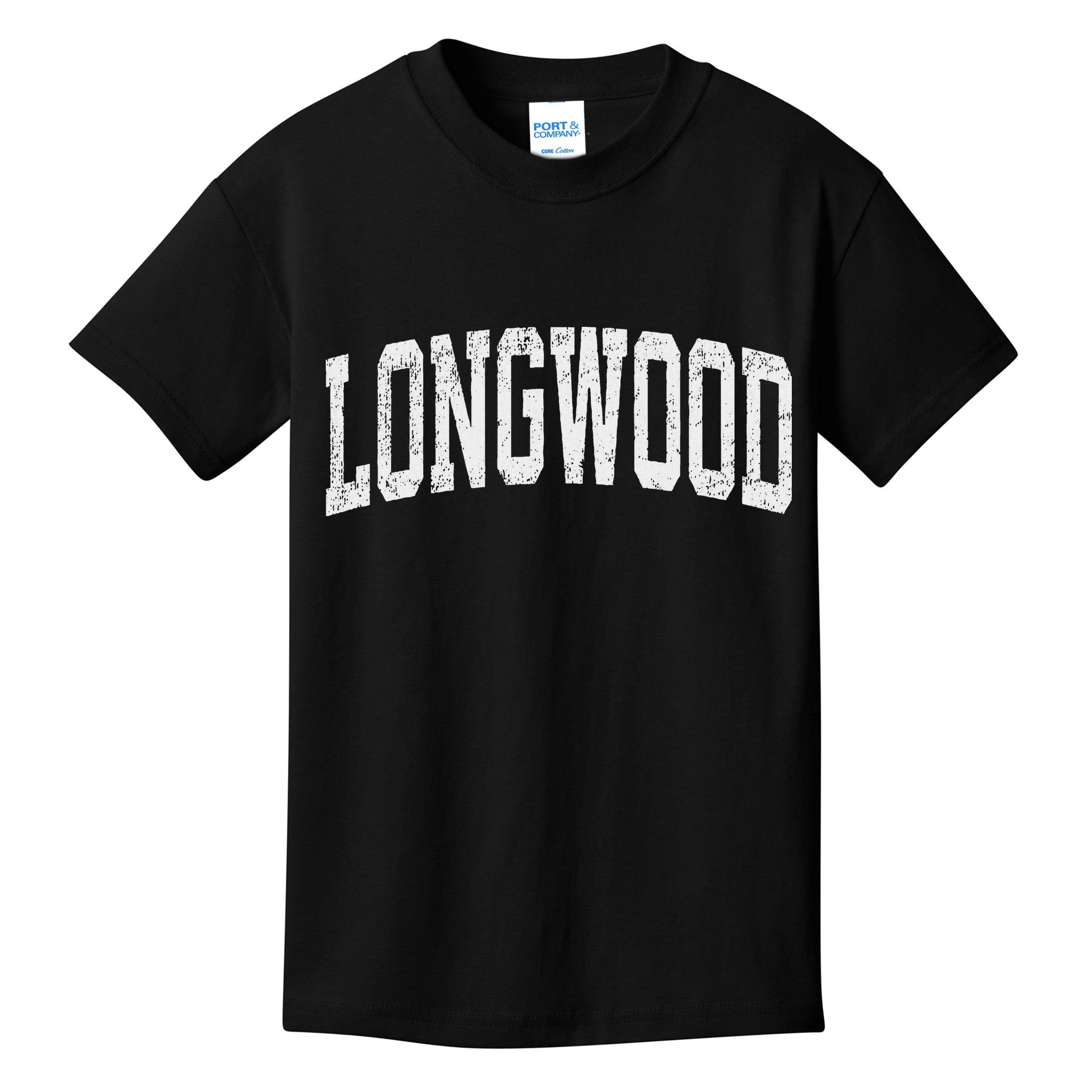 Longwood Florida Fl Vintage Athletic Sports Design Kids T-Shirt