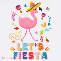 Let's Fiesta Flamingo Cinco De Mayo Cool Comfort Performance Bucket Hat