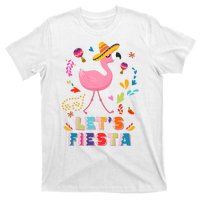 Let's Fiesta Flamingo Cinco De Mayo T-Shirt