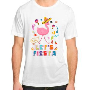 Let's Fiesta Flamingo Cinco De Mayo Adult ChromaSoft Performance T-Shirt