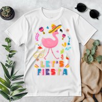 Let's Fiesta Flamingo Cinco De Mayo Premium T-Shirt