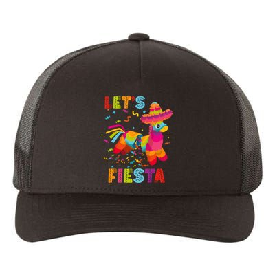 LetS Fiesta Funny Pinata Cinco De Mayo Mexican Party Pinata Yupoong Adult 5-Panel Trucker Hat