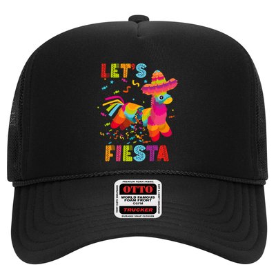 LetS Fiesta Funny Pinata Cinco De Mayo Mexican Party Pinata Trucker Hat