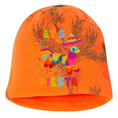 LetS Fiesta Funny Pinata Cinco De Mayo Mexican Party Pinata Kati - Camo Knit Beanie