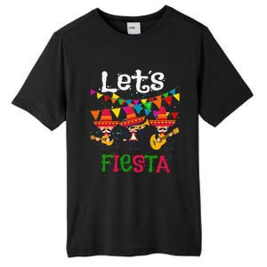 Let´s Fiesta Funny Cinco De Mayo Mexican Mariachi Tall Fusion ChromaSoft Performance T-Shirt