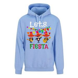 Let´s Fiesta Funny Cinco De Mayo Mexican Mariachi Unisex Surf Hoodie