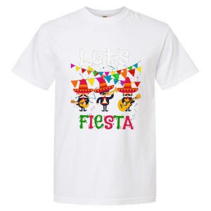 Let´s Fiesta Funny Cinco De Mayo Mexican Mariachi Garment-Dyed Heavyweight T-Shirt