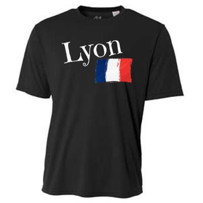 Lyon France Flag French City Of Lyon Cooling Performance Crew T-Shirt