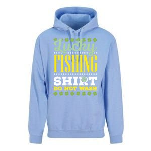 Lucky Fishing Funny Gift Ireland Irish Leaf St Patrick Fisher Gift Unisex Surf Hoodie