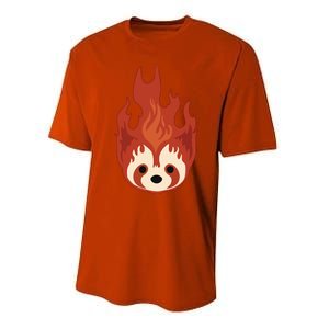 LoK Fire Ferrets Pro Bending Team Emblem Republic City Pabu Performance Sprint T-Shirt