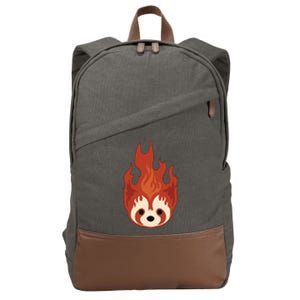 LoK Fire Ferrets Pro Bending Team Emblem Republic City Pabu Cotton Canvas Backpack