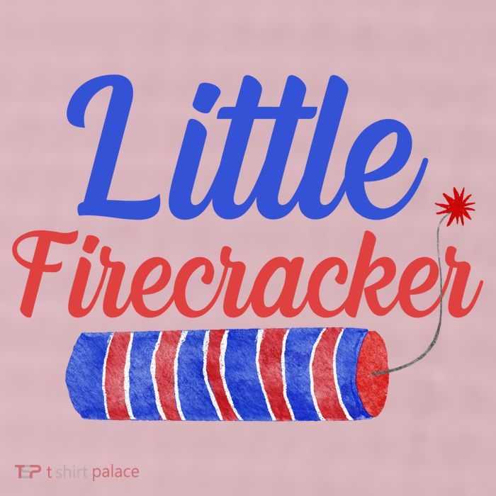 Little Firecracker Funny 4th Of July 25L Jumbo Tote