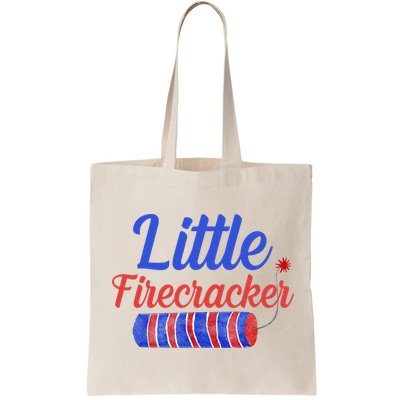 Little Firecracker Funny 4th Of July Bag