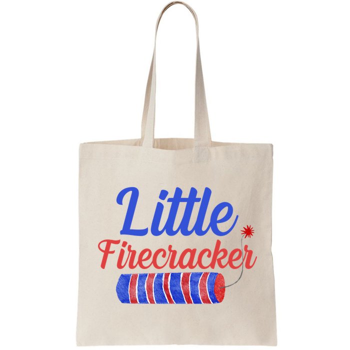 Little Firecracker Funny 4th Of July Bag
