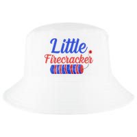 Little Firecracker Funny 4th Of July Cool Comfort Performance Bucket Hat