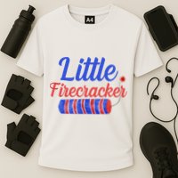 Little Firecracker Funny 4th Of July Performance Shirt