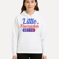 Little Firecracker Funny 4th Of July Hoodie