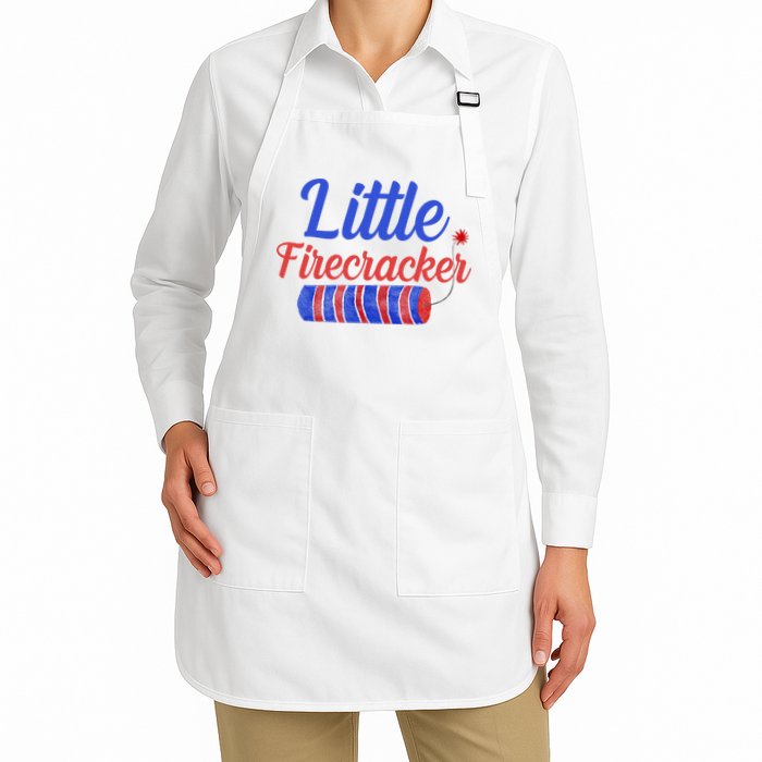 Little Firecracker Funny 4th Of July Apron