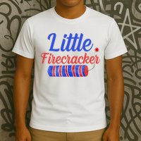 Little Firecracker Funny 4th Of July T-Shirt