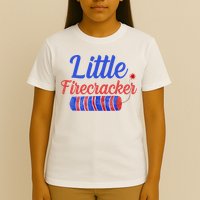 Little Firecracker Funny 4th Of July T-Shirt