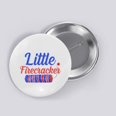 Little Firecracker Funny 4th Of July Button