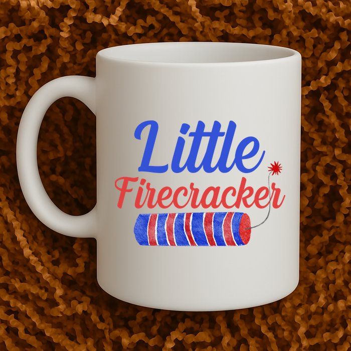 Little Firecracker Funny 4th Of July Mug