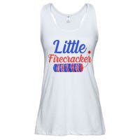 Little Firecracker Funny 4th Of July Ladies Essential Flowy Tank