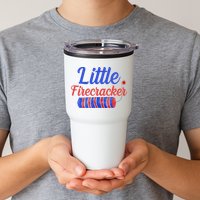 Little Firecracker Funny 4th Of July Tumbler