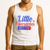 Little Firecracker Funny 4th Of July Tank Top