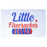Little Firecracker Funny 4th Of July Microfiber Hand Towel