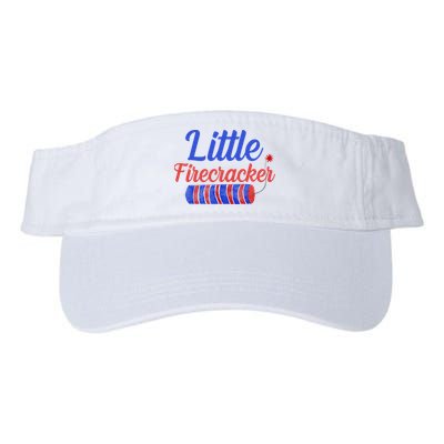 Little Firecracker Funny 4th Of July Visor