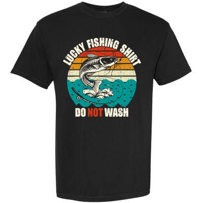 Lucky Fishing Funny Catfish Garment-Dyed Heavyweight T-Shirt