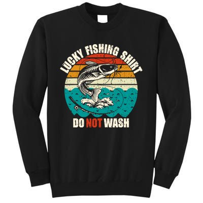 Lucky Fishing Funny Catfish Sweatshirt