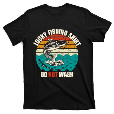 Lucky Fishing Funny Catfish T-Shirt