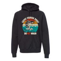 Lucky Fishing Funny Catfish Premium Hoodie