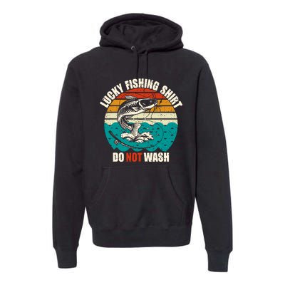 Lucky Fishing Funny Catfish Premium Hoodie