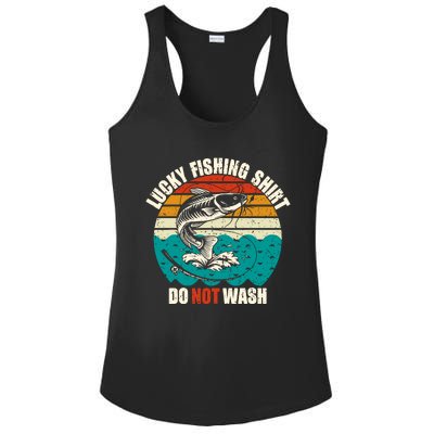 Lucky Fishing Funny Catfish Ladies PosiCharge Competitor Racerback Tank