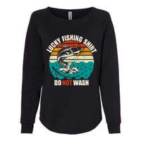 Lucky Fishing Funny Catfish Womens California Wash Sweatshirt