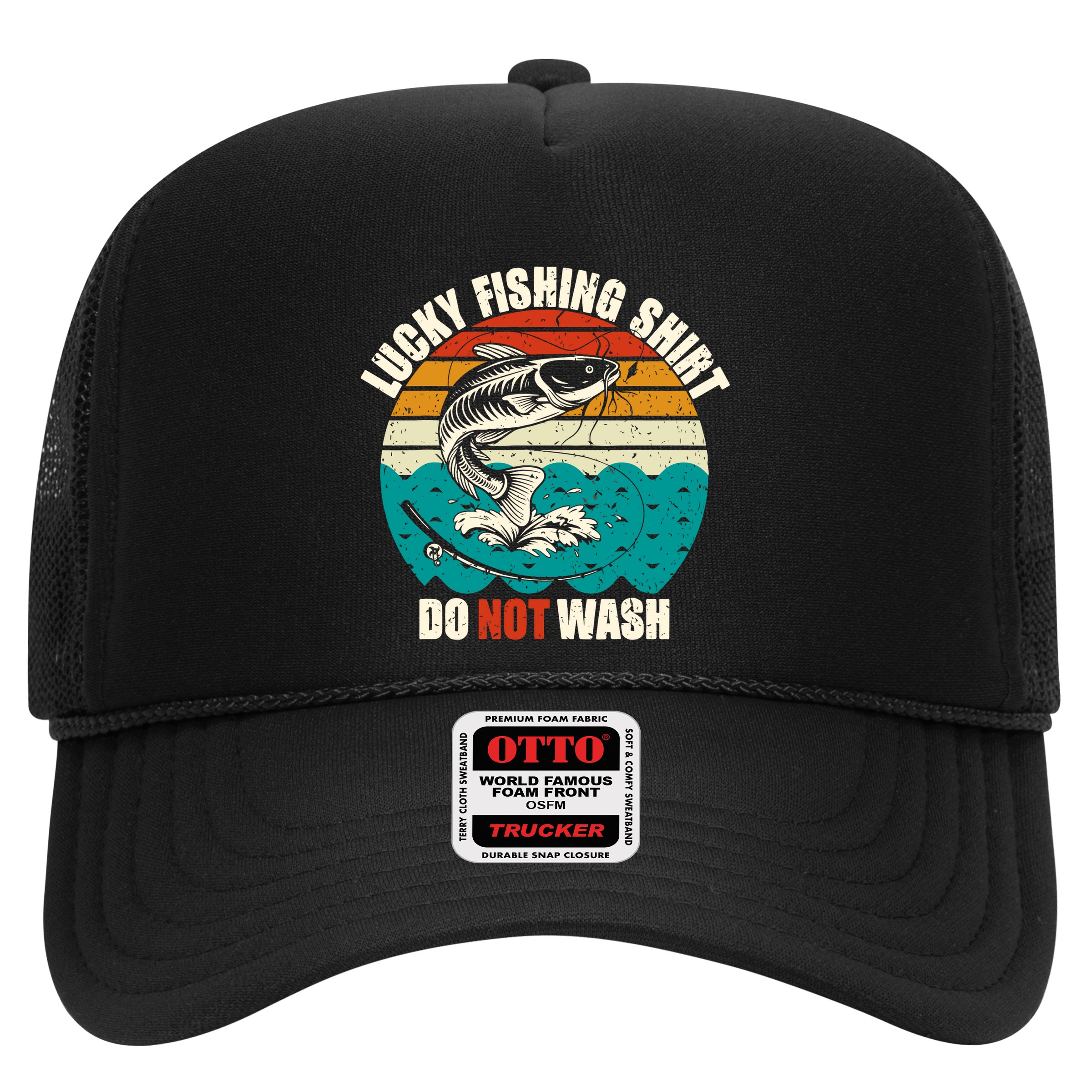 Lucky Fishing Funny Catfish Hat